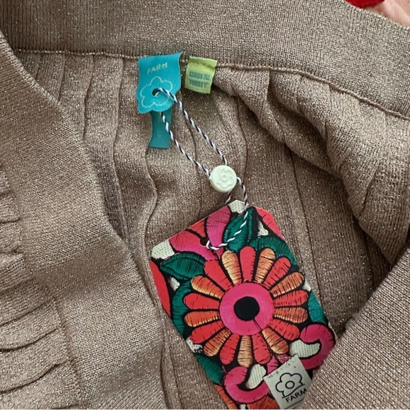 NWT FARM RIO Pleated Skirt - Picture 7 of 9